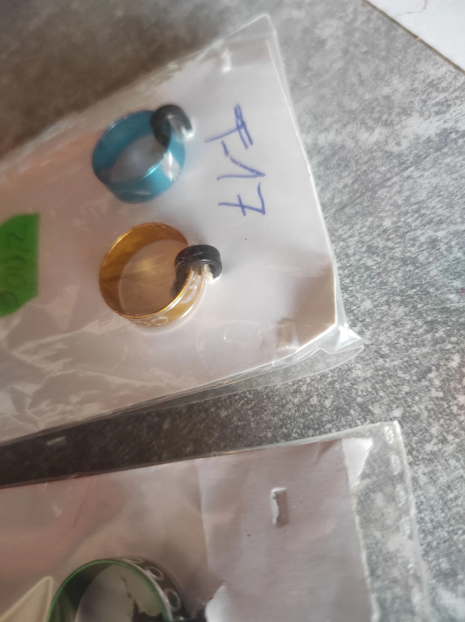 Lote 8 anéis de cores – photo 4